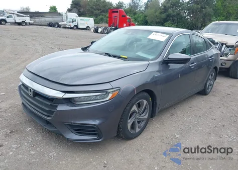 2019 Honda Insight Ex из США, поврежденный, VIN 19XZE4F57KE018296